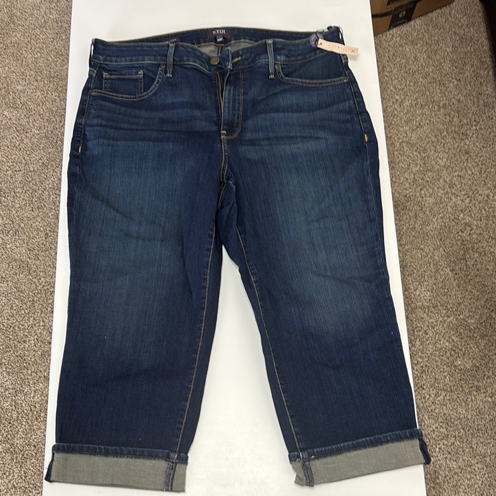 Kut from the Kloth Dark Wash Cropped Jeans
